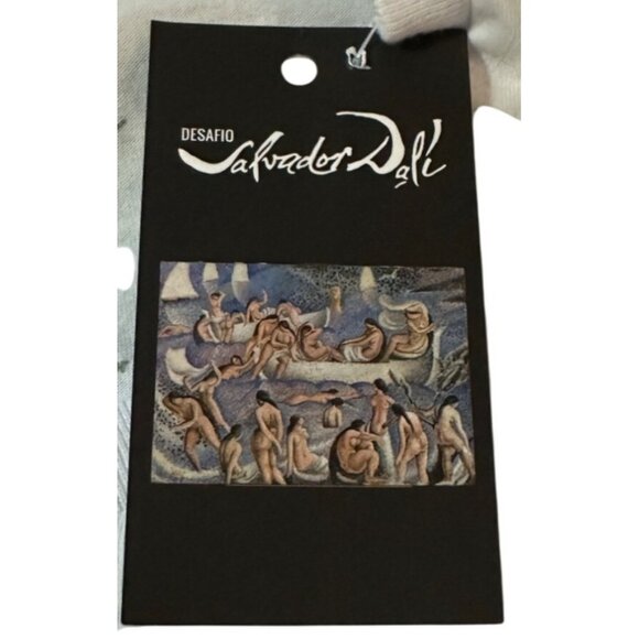 Salvador Dali White T-Shirt Bathers Of La Costa Brava Surrealist Art Crew Neck S - Picture 8 of 8